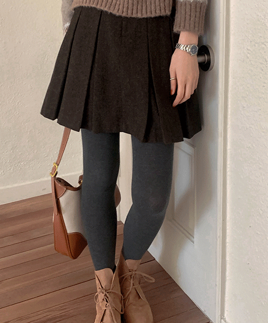 🔑WOOL🔑 Ceble wool skirt (2color)